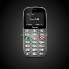 GIGASET GL390 mobiltelefon, idősek számára, Dual SIM, titán-ezüst GIGASET_S30853-H1177-R601 small