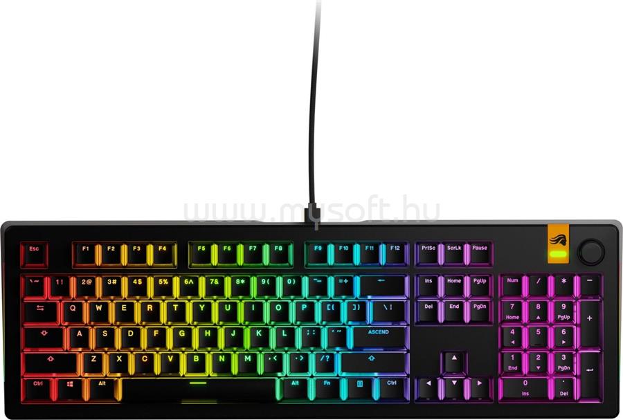 GLORIOUS GMMK 3 HE 100% Prebuilt RGB Mechanical Gaming Keyboard Black UK