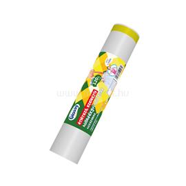 GLOSSY Szemeteszsák zárószalagos 120 liter 60 x 100 cm 10 db/tekercs átlásztó GLOSSY_61559 small