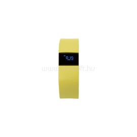 GOCLEVER Smart Band fit okosóra, lépésszámláló; 240x20 kijelző SÁRGA GCWSBY small