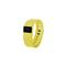 GOCLEVER Smart Band fit okosóra, lépésszámláló; 240x20 kijelző SÁRGA GCWSBY small