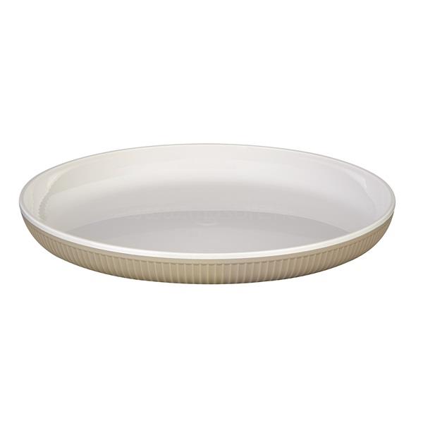 GONDOL IRIS SHELL ROUND kétszínű tányér 215mm átmérő G-804