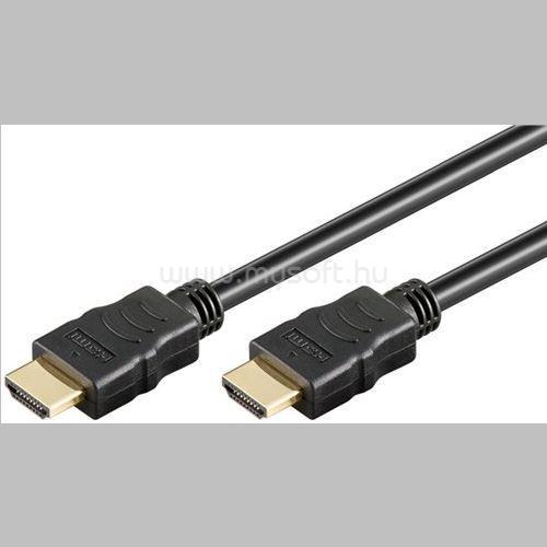 GOOBAY HDMI-HDMI kábel 5m fekete