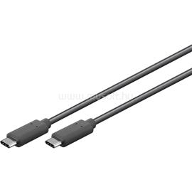 GOOBAY USB Type-C 3.2 Gen 1 adat- és töltőkábel, 1m, fekete 67976 small