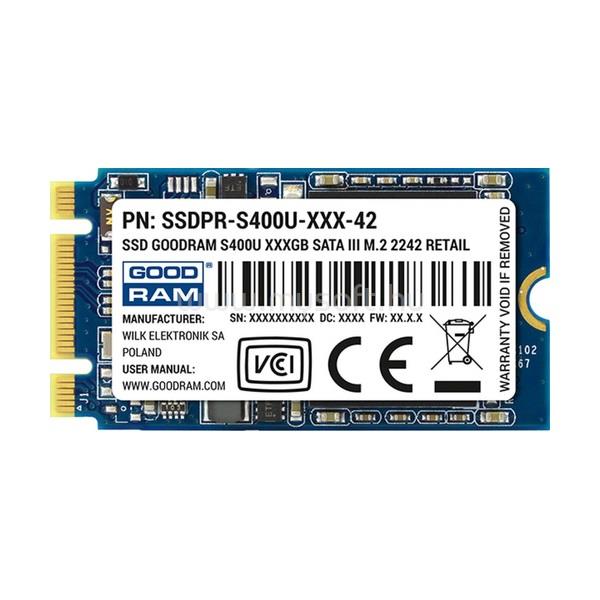 GOODRAM SSD 120GB SATA M.2 2242 S400U