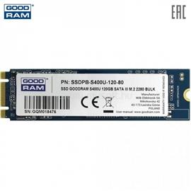 GOODRAM SSD 120GB M.2 2280 SATA S400U SSDPR-S400U-120-80 small