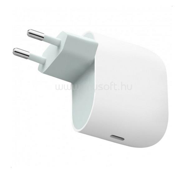 GOOGLE GOOGLE hálózati töltő Type-C aljzat 45W, gyorstöltő, FEHÉR