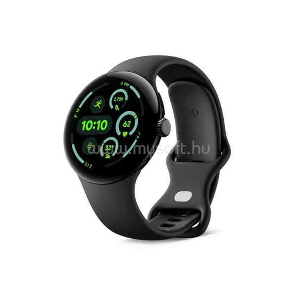 GOOGLE Pixel Watch 3 45mm fekete okosóra