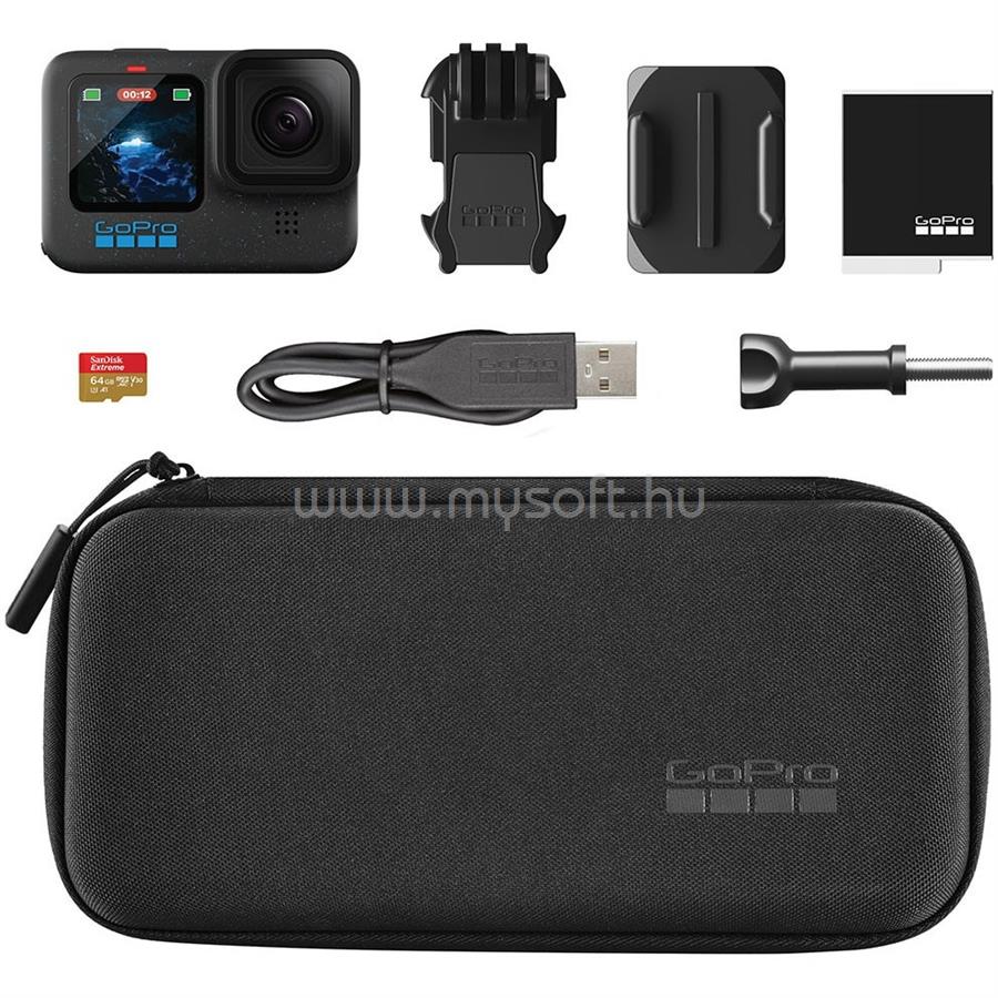 GOPRO HERO12 Speciality Bundle akciókamera (fekete)