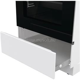 GORENJE GEC5C42WG fehér, szabadonálló, kerámialapos, elektromos, főzőzóna: 4, sütő:70L, grill, tűzhely GORENJE_740534 small