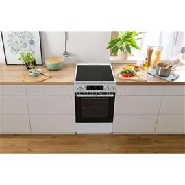 GORENJE GEC5C42WG fehér, szabadonálló, kerámialapos, elektromos, főzőzóna: 4, sütő:70L, grill, tűzhely GORENJE_740534 small