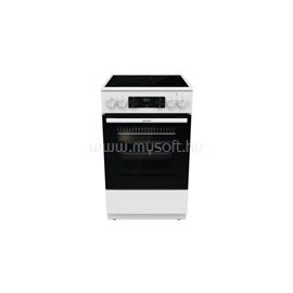 GORENJE GEC5C42WG fehér, szabadonálló, kerámialapos, elektromos, főzőzóna: 4, sütő:70L, grill, tűzhely GORENJE_740534 small