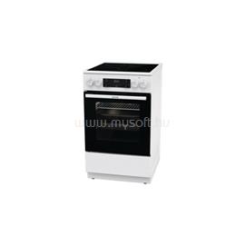 GORENJE GEC5C42WG fehér, szabadonálló, kerámialapos, elektromos, főzőzóna: 4, sütő:70L, grill, tűzhely GORENJE_740534 small