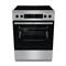 GORENJE GECS6C70XPA inox-fekete, szabdonálló, kerámialapos, főzőzóna:4, sütőtér:71L, tűzhely GORENJE_740939 small