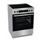 GORENJE GECS6C70XPA inox-fekete, szabdonálló, kerámialapos, főzőzóna:4, sütőtér:71L, tűzhely GORENJE_740939 small