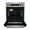GORENJE GECS6C70XPA inox-fekete, szabdonálló, kerámialapos, főzőzóna:4, sütőtér:71L, tűzhely GORENJE_740939 small