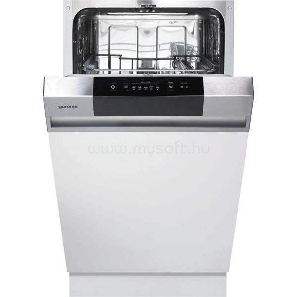 GORENJE GI520E15X beépíthető keskeny mosogatógép
