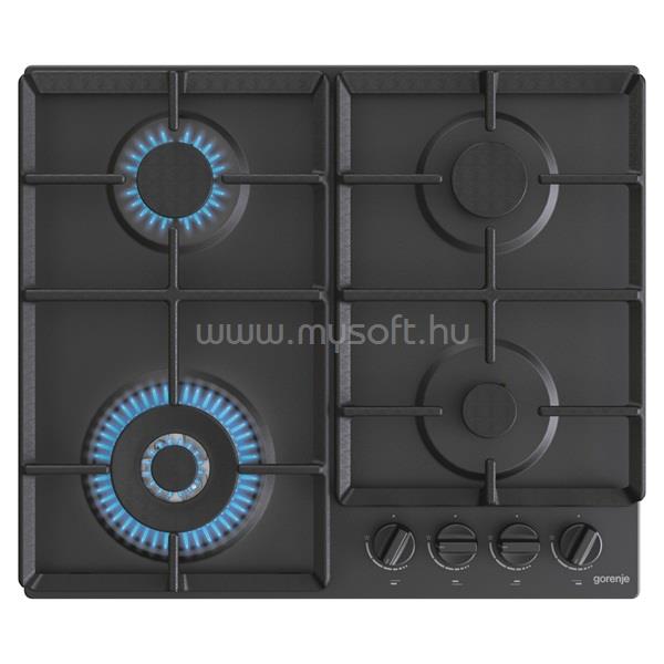 GORENJE GW641BFB fekete beépíthető gáz főzőlap