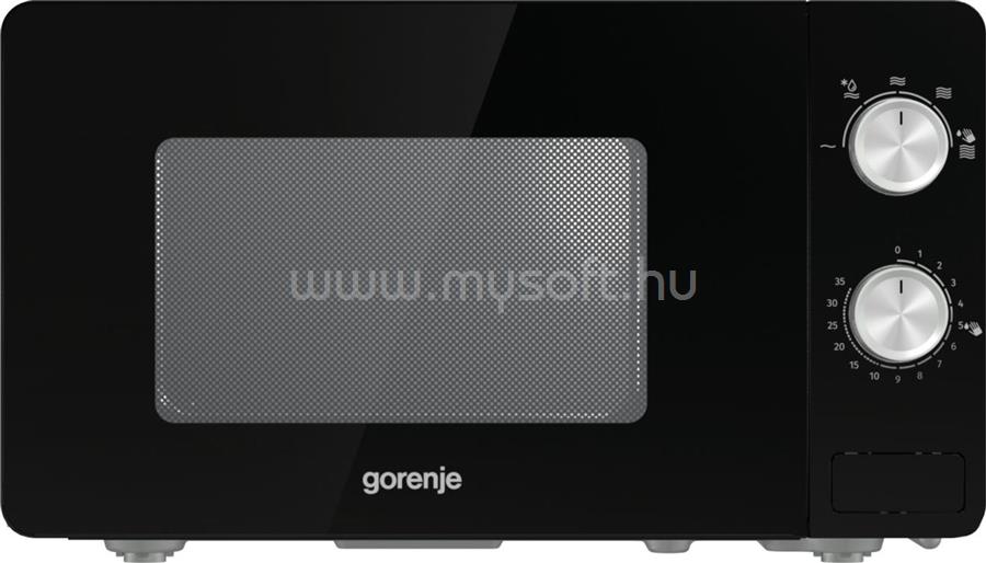 GORENJE MO20E1B fekete mikrohullámú sütő