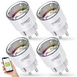 GOSUND NITEBIRD EP2 4 db-os kompakt méretű Smart Wi-Fi-s okos aljzat GOSUND_NITEBIRD_EP2-4 small