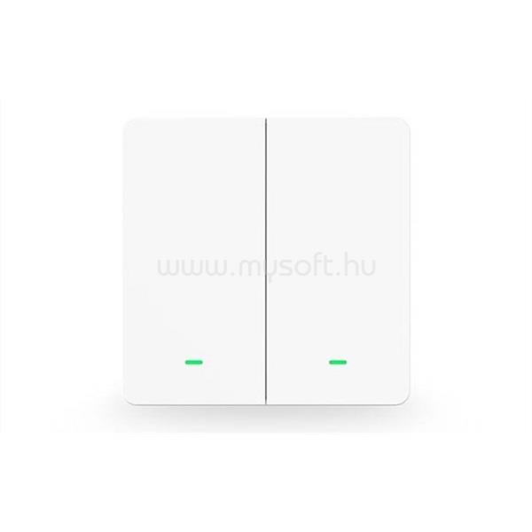 GOSUND NITEBIRD SW9 Smart kétbillentyűs Wi-Fi-s fali kapcsoló, 230V, max. 10A