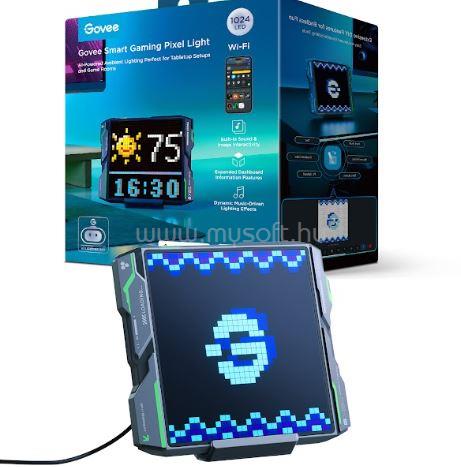 GOVEE Smart Gaming Pixel Light lámpa 150 beállított jelenettel hangszóróval