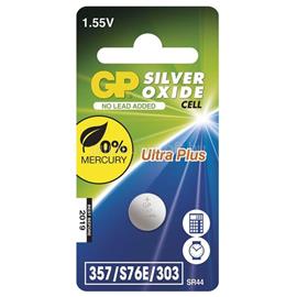 GP BATTERIES GP SR1154 (357/S76E/SR44) ezüst-oxid gombelem 1db/bliszter B3357F1 small