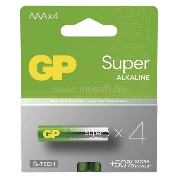 GP BATTERIES GP Super alkáli elem AAA 4db