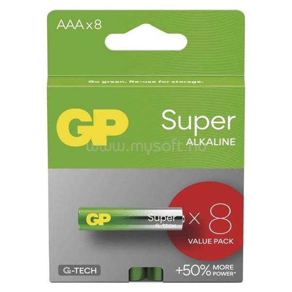 GP BATTERIES GP Super alkáli elem AAA 8db