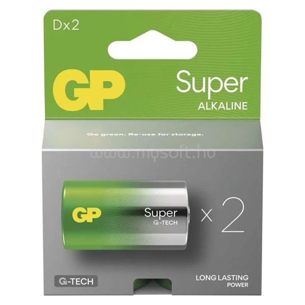 GP BATTERIES GP Super alkáli elem LR20 (D) 2db