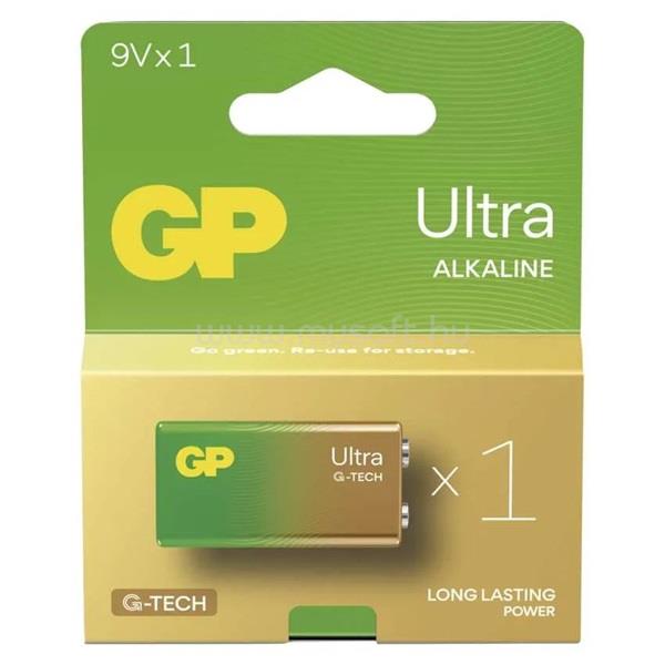 GP BATTERIES GP Ultra alkáli elem 9V 1db