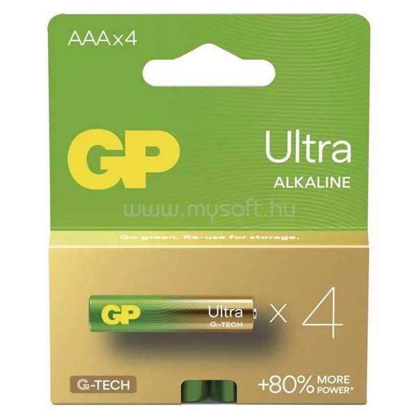 GP BATTERIES GP Ultra alkáli elem AAA 4db