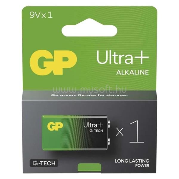 GP BATTERIES GP Ultra Plus alkáli elem 9V 1db