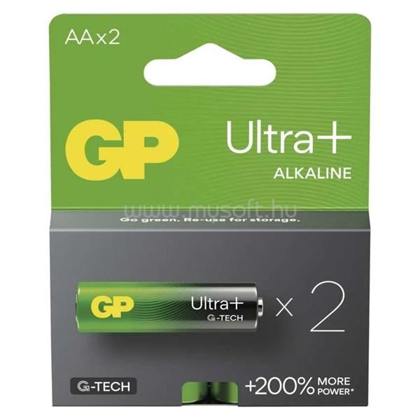GP BATTERIES GP Ultra Plus alkáli elem AA 2db