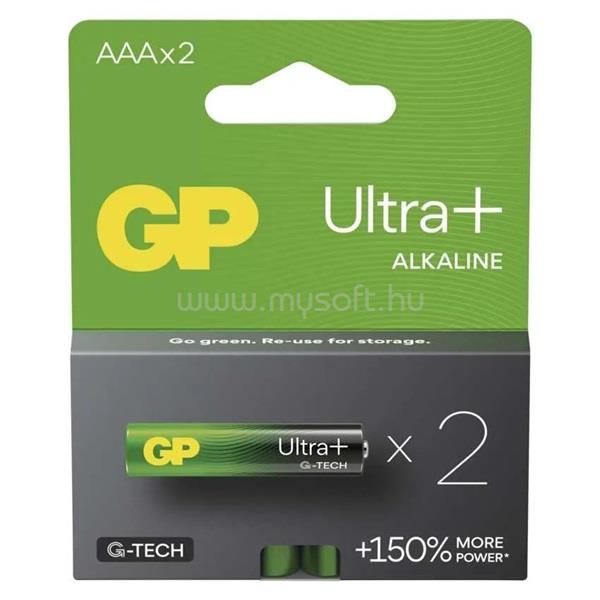 GP BATTERIES GP Ultra Plus alkáli elem AAA 2db