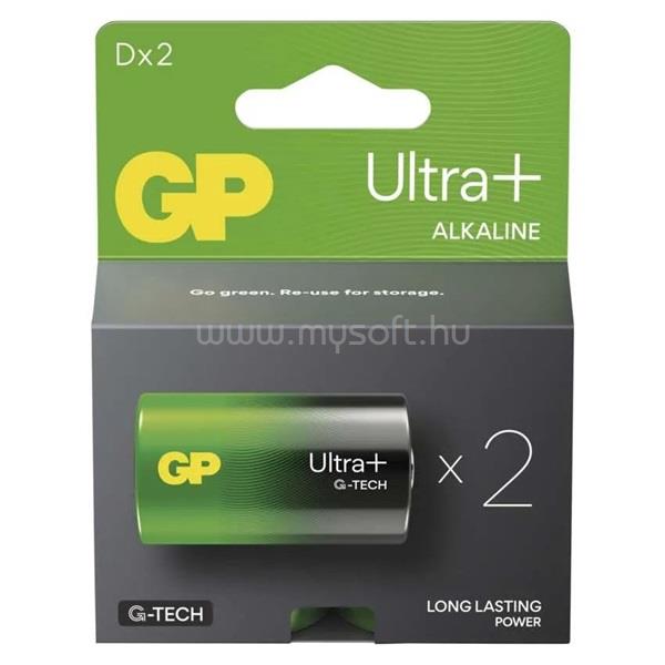 GP BATTERIES GP Ultra Plus alkáli elem LR20 (D) 2db