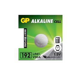 GP gombelem LR41, alkáli, 10db/csomag 192F-U10 small
