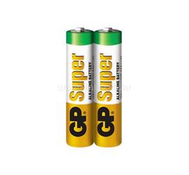 GP SUPER G-TECH tartós elem (AAA, LR03, 1.5V, alkáli) 2db/csomag GPSUP24A002S2 small