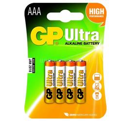 GP ULTRA G-TECH tartós elem (AAA, LR03, 1.5V, alkáli) 4db/csomag GPULT24A255C4 small