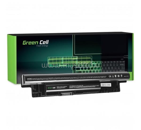 GREEN CELL akku 14.4V/2200mAh, Dell Inspiron 3521 5521 5537 5721 kompatibilis, FEKETE