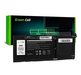 GREEN CELL GREEN CELL Li-Polymer akku 11, Dell Latitude 3320 3330 3520 Inspiron 15 3511 3525 5510 kompatibilis, FEKETE DE160 small