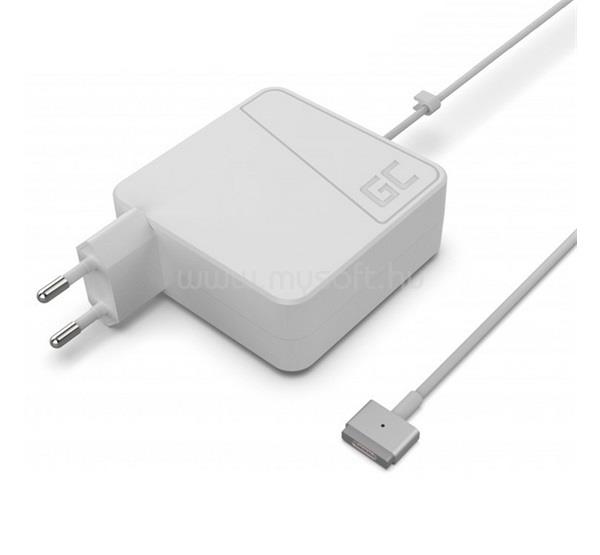 GREEN CELL GREEN CELL töltő és AC adapter 16.5V/3.65A, Apple MacBook Pro Retina 13 A1425 A1502 (2012 - 2015, 16.5V 3) FEHÉR