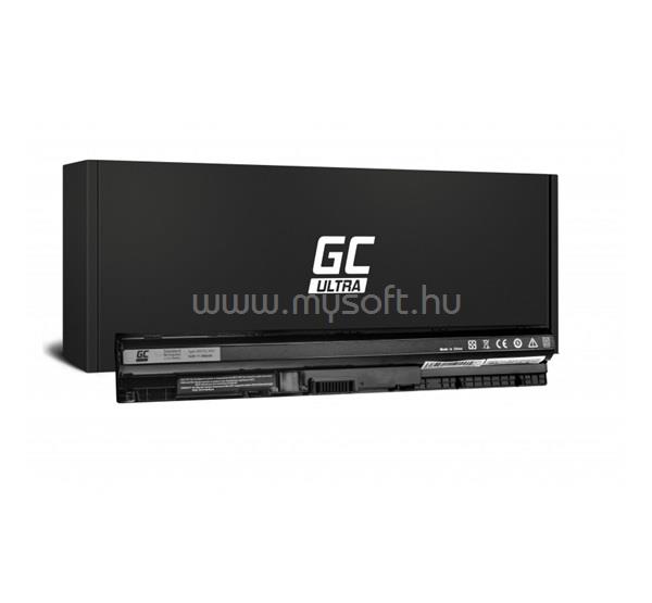 GREEN CELL ULTRA akku 14.4V/3400mAh, Dell Inspiron 3451 3555 3558 5551 5552 5555 kompatibilis, FEKETE