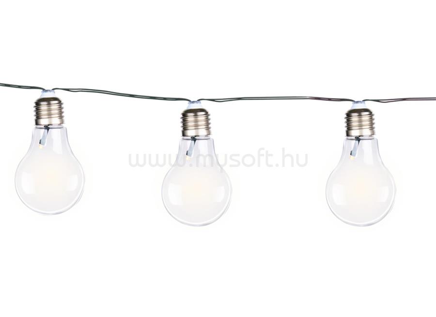 GRUNDIG Solar fényfüzér, 10db égő, 470x6x10cm 247gr