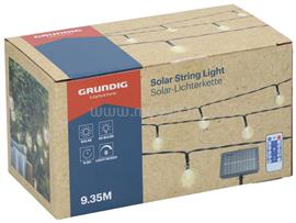 GRUNDIG Solar fényfüzér 50 db-os, meleg fehér, 8 világítási mód, 735x4x2,3 cm SOL304458 small