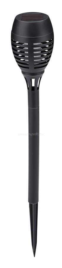 GRUNDIG Solar kerti lámpa leszúrható, tűz effekt, 7.5x48cm