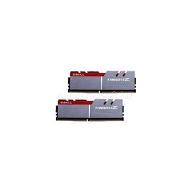 G-SKILL DIMM memória 2X8GB DDR4 3200MHz CL16 Intel XMP Silver/Red Trident Z F4-3200C16D-16GTZB small