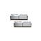 G-SKILL DIMM memória 2X8GB DDR4 3200MHz CL16 Intel XMP Silver/White Trident Z F4-3200C16D-16GTZSW small