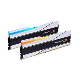 G-SKILL DIMM memória 2X16GB DDR5 6000MHz CL28 AMD EXPO-White Trident Z5 Neo RGB F5-6000J2836G16GX2-TZ5NRW small