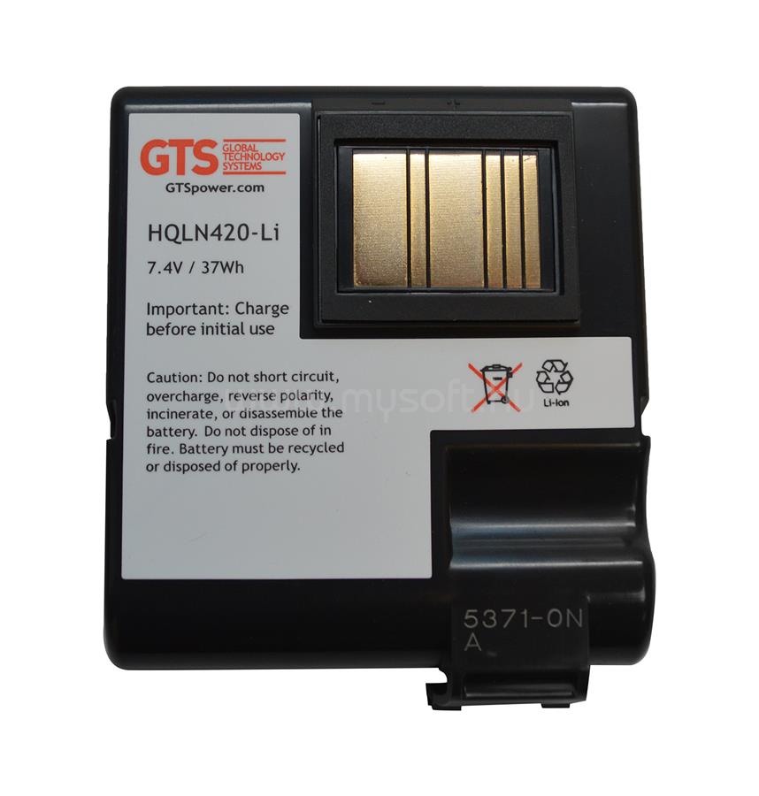 GTS QLN420 5000MAH P1050667-016 7.4V